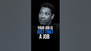 YOUR Job is Just That A Job #motivation #dreamsfulfilled #motivationalquotes #success