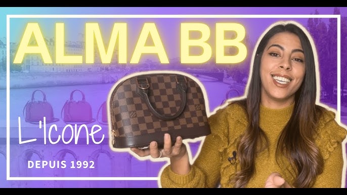 LOUIS VUITTON ALMA BB DAMIER AZUR UNBOXING 😍👜 #louisvuitton #almabb