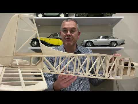 Building a vintage balsa wood RC plane - the Ben Buckle Super 60