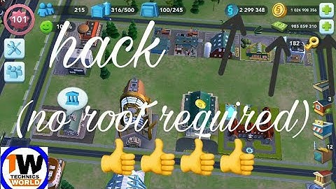 (No root) hack sim city 2017 new trick update.