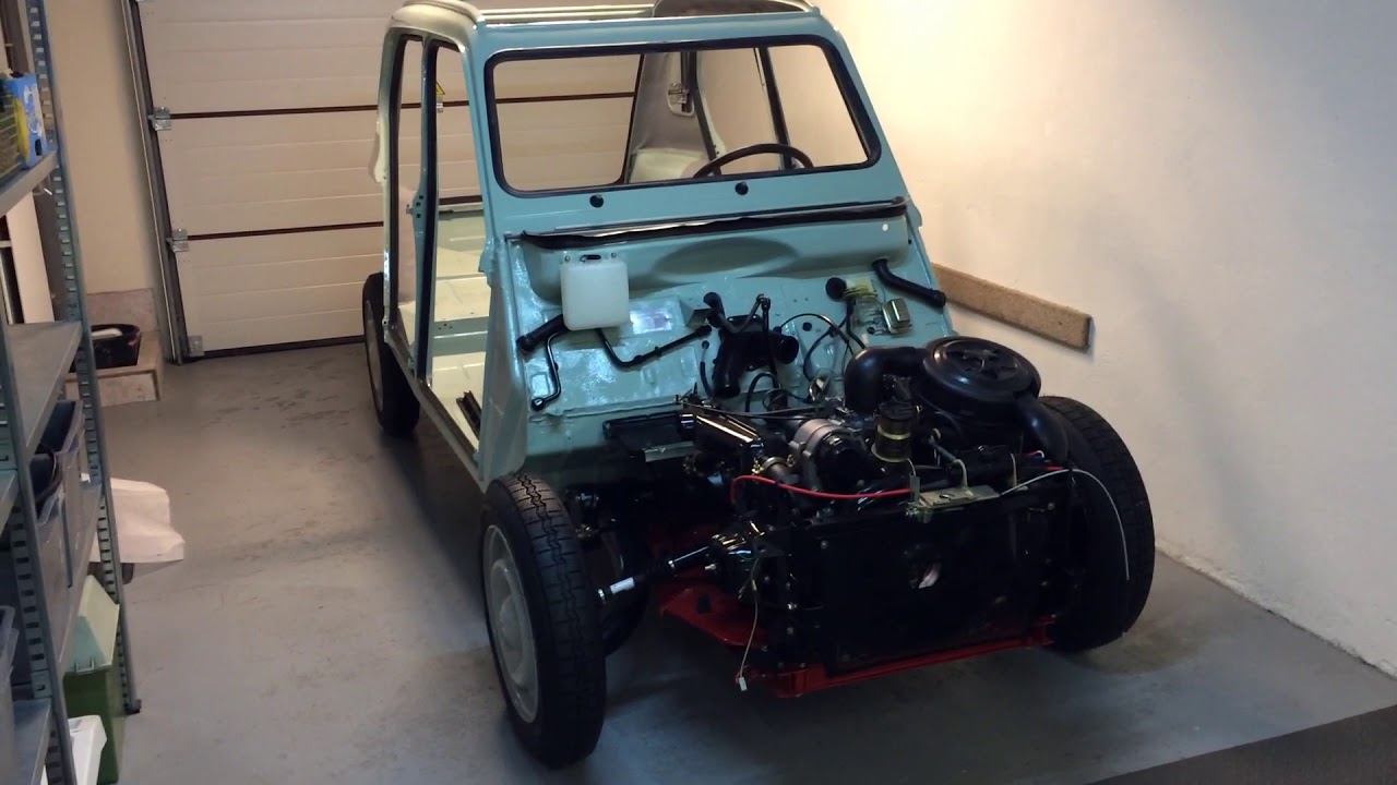 My 1983 Vert Jade Citroën Dyane Full concours restauration