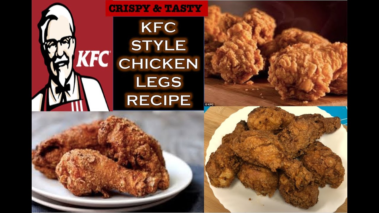 KFC STYLE FRIED CHICKEN LEGS RECIPE I CRISPY & SPICY FRIED CHICKEN I