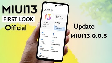 Official MIUI 13 Logo, About Phone, Setup Page | MIUI 13 Update