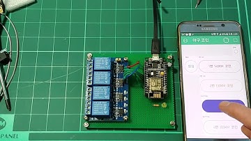 ESP8266 NodeMCU와 BLYNK로 RELAY보드제어