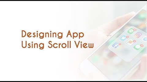 How to Use Scroll View in XCode 12