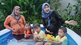 BERMAIN DAN BERENANG DI TEMANI DUA IBU HAMIL | Davino Vlog