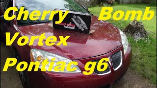 cherry bomb vortex muffler pontiac g6