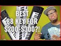 BEST 88-Key Midi Controllers From $200-$300! |Keystation 88 vs Impact GXP88 vs Keylab 88 Essential|