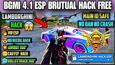 BGMI HACK 4.1 | BGMI 4.1 MOD APK | BGMI ESP HACK | BGMI NEW HACK TODAY | HOW TO HACK BGMI HACK
