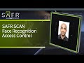 Safr scan high performance face recognition access control