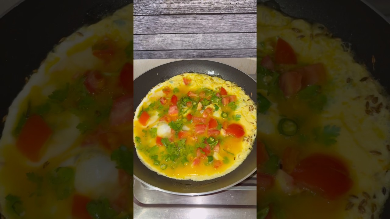 Street Style Egg Omelette 🍳 Egg Omelette || Egg Fry || Eggs recipe 