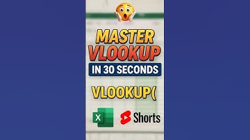 VLOOKUP Explained in the Easiest Way #excel #exceltips #exceltricks #youtubeshorts #ytshorts
