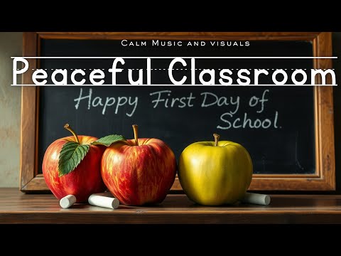 Happy First Day Of School Calm Music Welcome Back Classroom Ambience 2H NO ADS