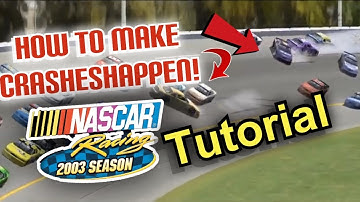 Nr2003 Tutorial: How To Make Cars Crash By Themselves In NASCAR RACING 2003 Season