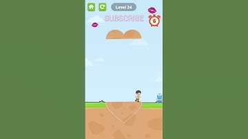 Slice to save game funny moment Hard level 24 😖 #gaming #trending #viral #funny #shorts #annu