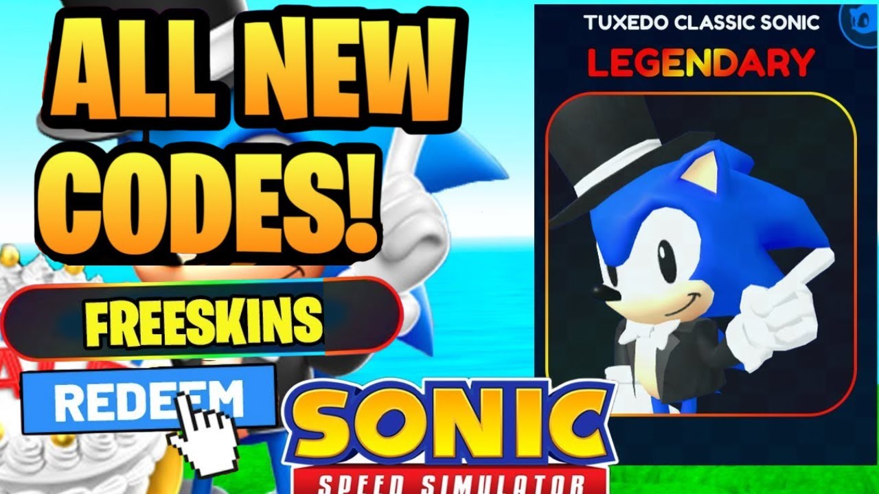 ALL NEW WORKING CODES FOR SONIC SPEED SIMULATOR IN 2023! ROBLOX SONIC SPEED  SIMULATOR CODES 