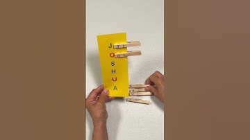 Dollar Tree Name Practice Activities #shorts