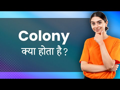 वीडियो: क्या कॉलॉनेस एक शब्द है?