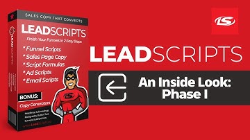 LeadScripts Copywriting Engine Software Demo - Phase I  - 5/5 Star "Real" User Reviews
