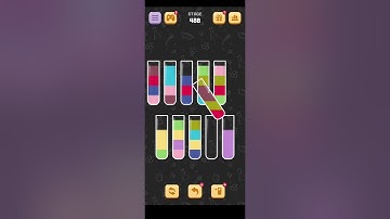 Water Sort Quest Level 488 Walkthrough Solution Android/iOS