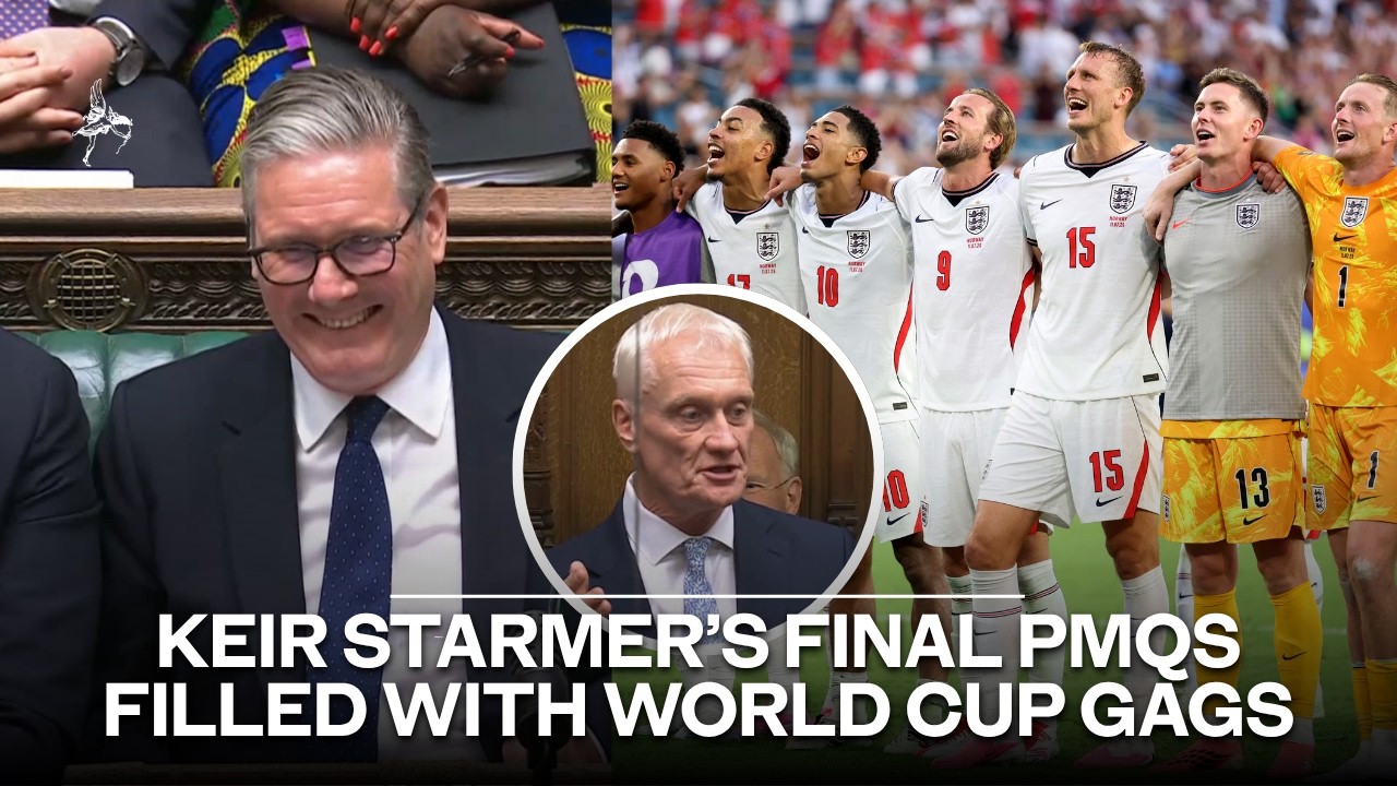 Keir Starmer’s final PMQs filled with World Cup gags Keir Starmer’s final PMQs filled with World Cup gags