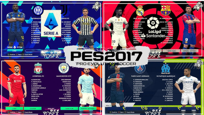 PES 2017 New Season Patch 2018/2019 - Mini Patch 990mb Released 13/8/2018