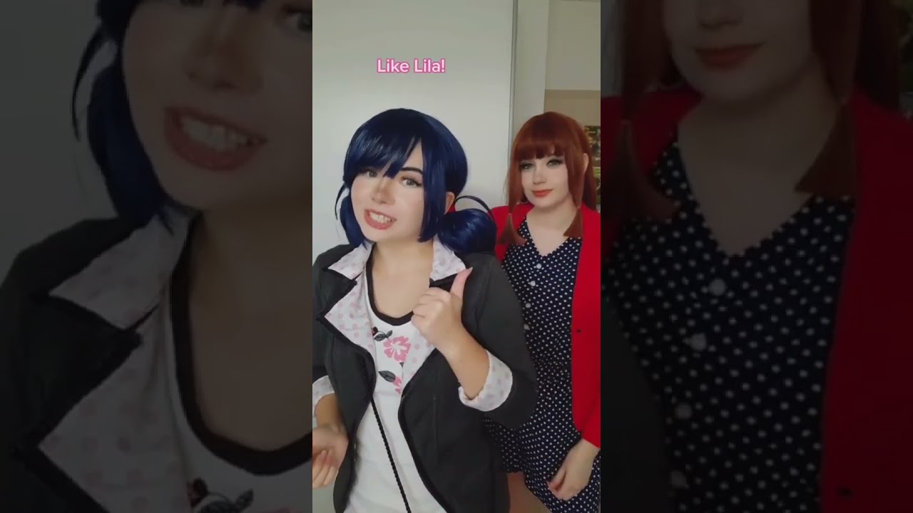 Someone expendable 🥺 | Marinette Dupain-Cheng and Lila Rossi #cosplay | Miraculous Ladybug