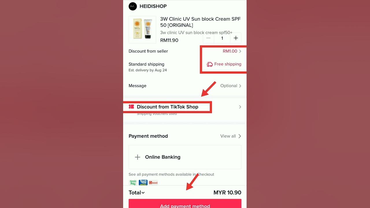 tutorial claim voucher kedai, dan free shipping,di platform tik tok shop. YouTube