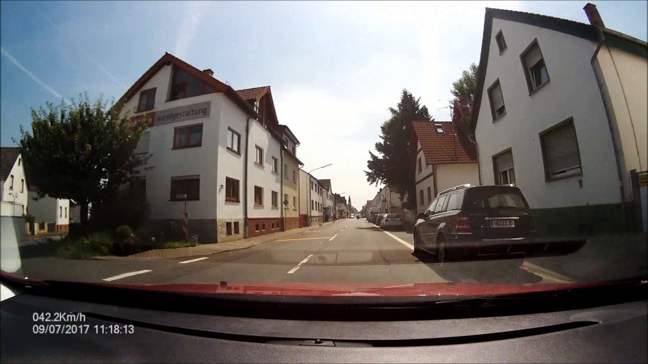 Ortsdurchfahrt in der Untermainebene/OF: Rödermark (Ost rein, West raus)