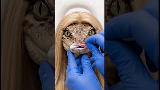 My wife making her lips so she can post more selfies. #ai #snake #doctor