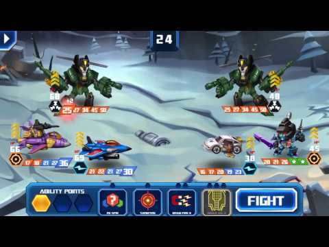 [TRANSFORMERS: Battle Tactics] Combiner battle