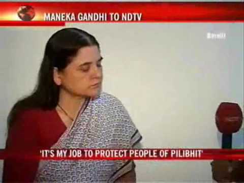 Speaking to NDTV, Pilibhit MP Maneka Gandhi has said that the police version on the officer responsible for Pilibhit incident is a cover-up.