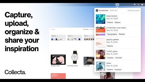 Collecta — Capture, organize and share your inspiraiton