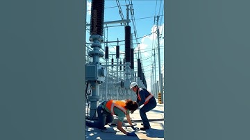The Moment Disaster Struck: Substation Failure 📹#viralvideo #shortvideo #shorts #viral