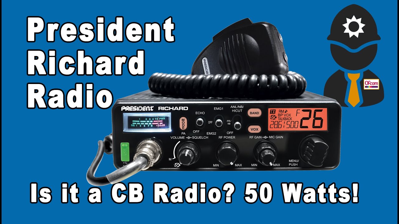 Radio CB PRESIDENT RICHARD radio amateur