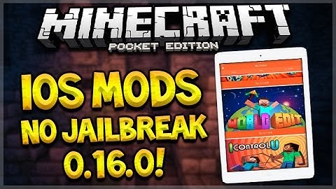 iOS MCPE 0.16.0 MODS NO JAILBREAK OR PC! Minecraft Pocket Edition - 0.16.0 No Vanilla Update
