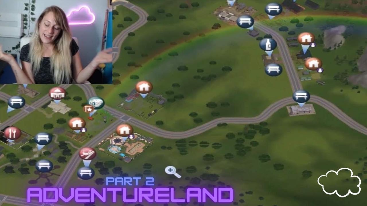 Adventureland Part 2 WEIRD GLITCH? | Amusement Park Tour - YouTube