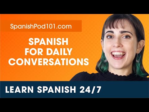 Learn Spanish Live 24/7 ? Spanish Speaking Practice - Daily Conversations ✔