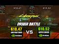 New NVIDIA 610.52 HotFix Driver vs 610.47 Game Ready Driver | Cyberpunk 207 4K - RTX 5070 Ti