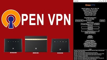 Installing OpenVPN in B310As - 938, B315s-936,  B525s-65a Modem | annie Mei | HasteVPN