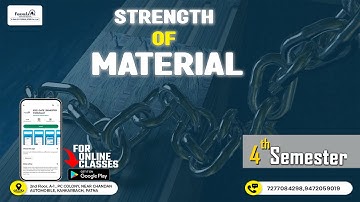 Strength of Materials 4th sem Mechanical #beu #biharengineeringcollege #mechanicsofdeformablebodies