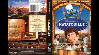 Opening To Disney Pixars Ratatouille 2007 Dvd 2007