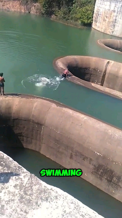 Never swim near this hole. #shorts #youtubeshorts #viralshorts #facts