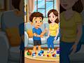 The Boy Never Cut His Nails 😱. #shorts #animation #kids #family #funny
