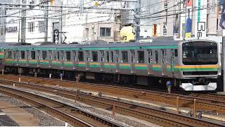 JR東日本 E231系 U505編成 上野東京ライン 御徒町駅