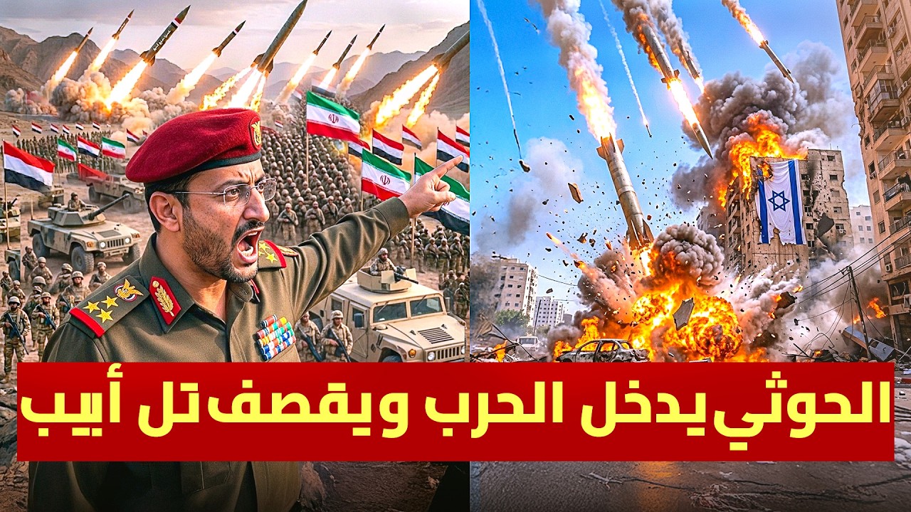 عاجل : اليمن يدخل الحرب رسمياً .. صواريخ الحوثي تقصف تل ابيب وعمق إسرائيل