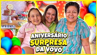 Mamãe, Maria Clara e Jéssica organizam um Aniversário Surpresa para a Vovó - Clau Santana