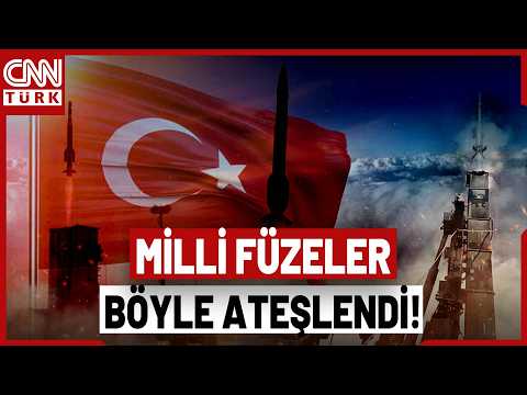 National Missiles Striking Fear into Enemies Take the Stage! Turkish Military Fires!