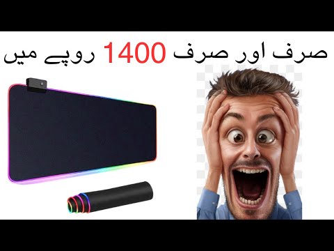 World cheapest rgb mouse pad