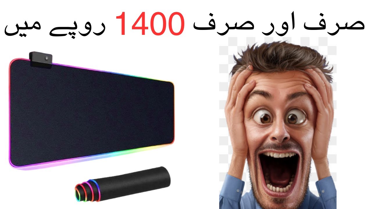 World cheapest rgb mouse pad YouTube